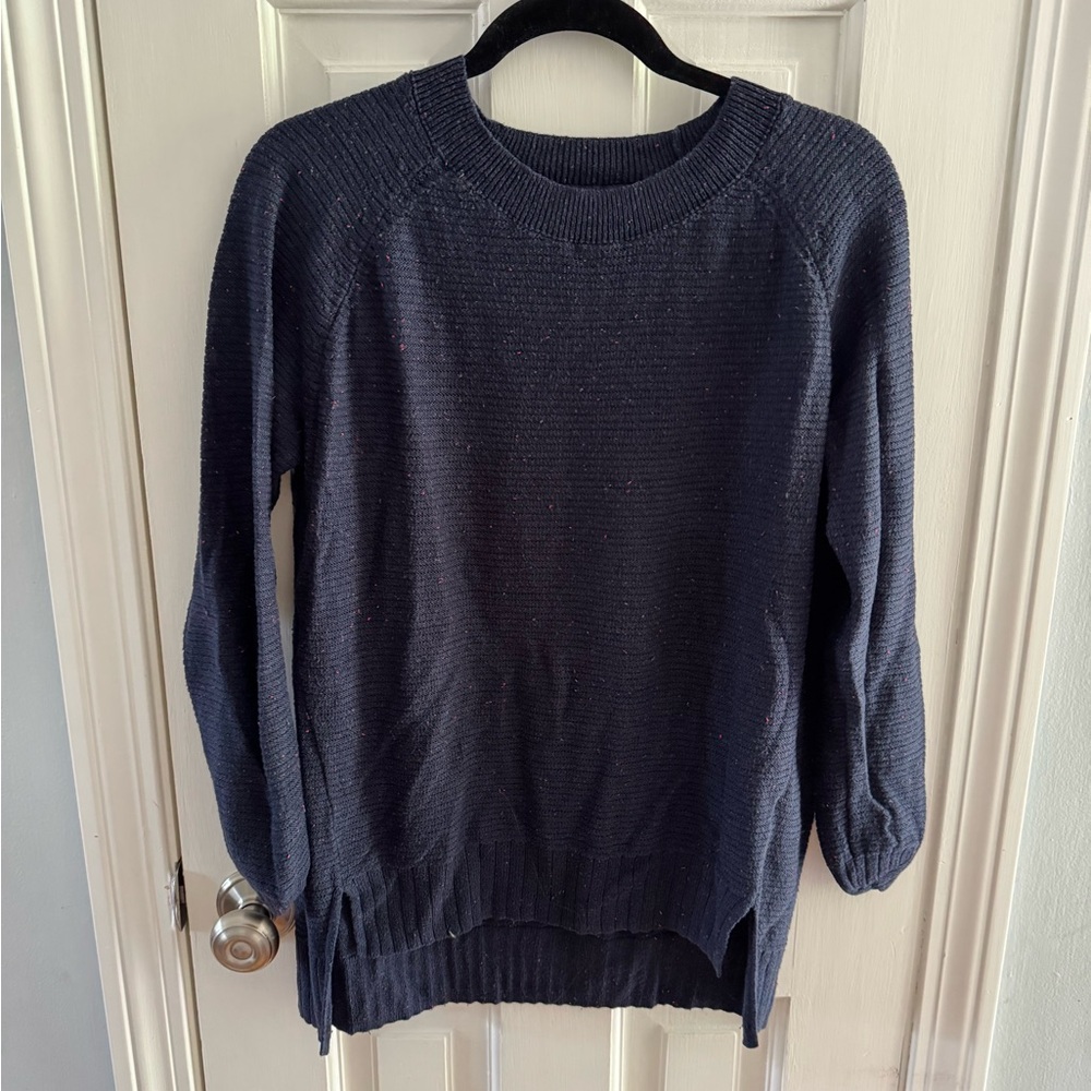 Navy Blue Knit Sweater
